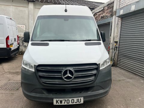 Mercedes-Benz Sprinter 314 Cdi Progressive KW70OJU White #4
