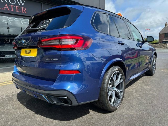 BMW X5 2022 3.0 40I Mht M Sport Suv Hybrid Aut NC72KCK Blue #6