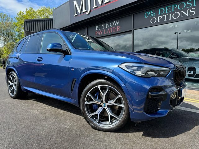 BMW X5 2022 3.0 40I Mht M Sport Suv Hybrid Aut Blue