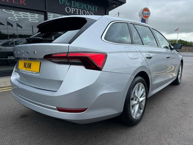 Skoda Octavia 2022 1.5 Tsi Act Se L Estate Eur Silver #6