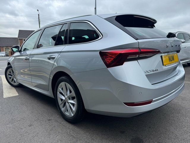 Skoda Octavia 2022 1.5 Tsi Act Se L Estate Eur Silver #2