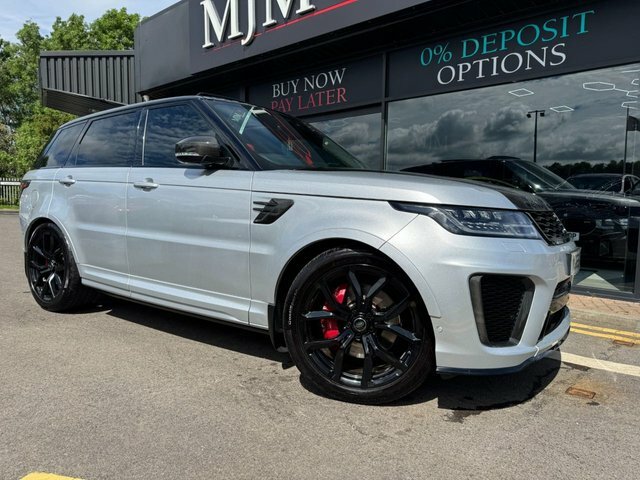 Land Rover Range Rover Sport 2019 5.0 P575 V8 Gpf Svr Suv 4Wd E Black