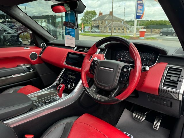 Land Rover Range Rover Sport 2019 5.0 P575 V8 Gpf Svr Suv 4Wd E NG69TVT Black #4
