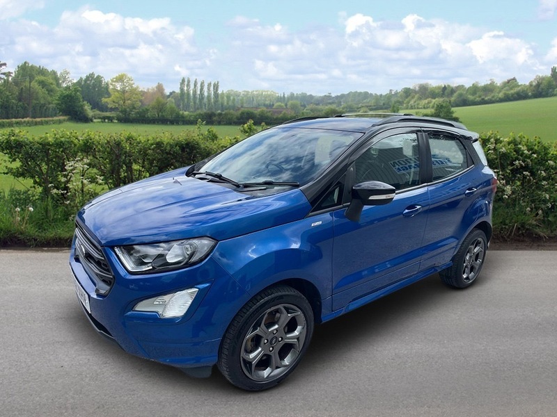 Ford Ecosport St-line BA18XHV Blue #4