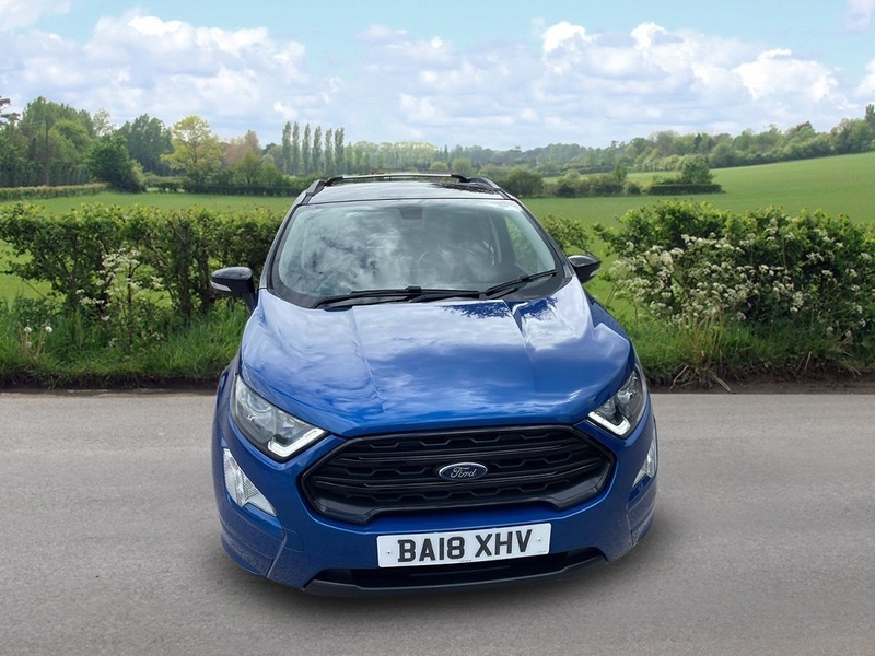 Ford Ecosport St-line BA18XHV Blue #2