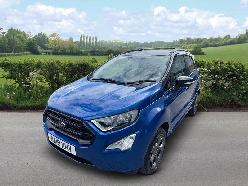 Ford Ecosport St-line BA18XHV Blue #3