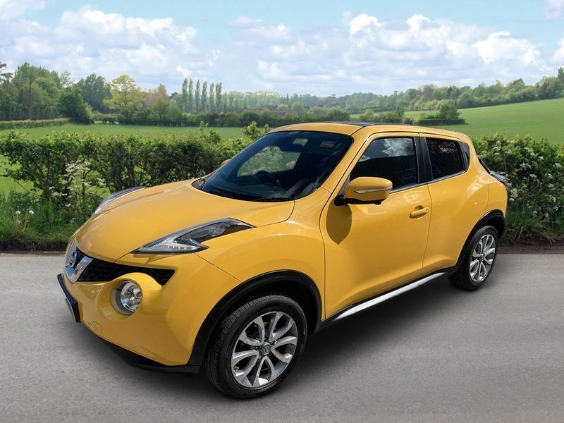 Nissan Juke Tekna Dci Yellow