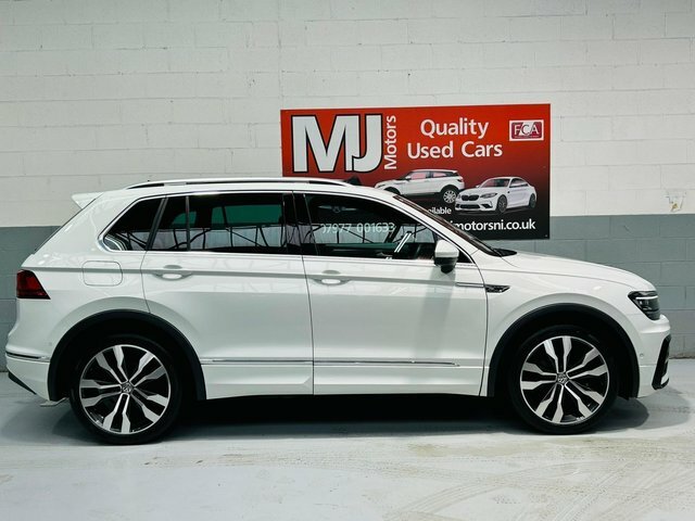 Volkswagen Tiguan Tdi R-line Tech Dsg VK19VTO White #4