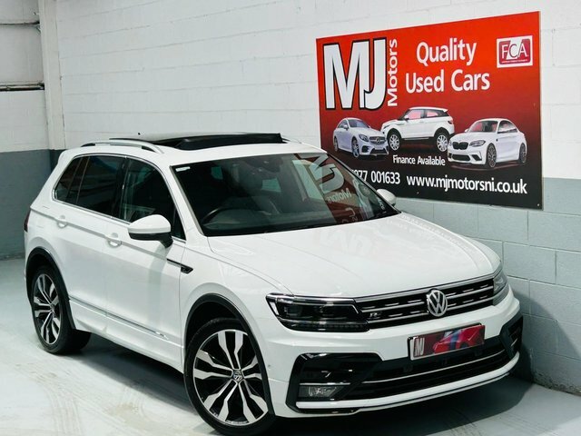 Volkswagen Tiguan Tdi R-line Tech Dsg VK19VTO White #2
