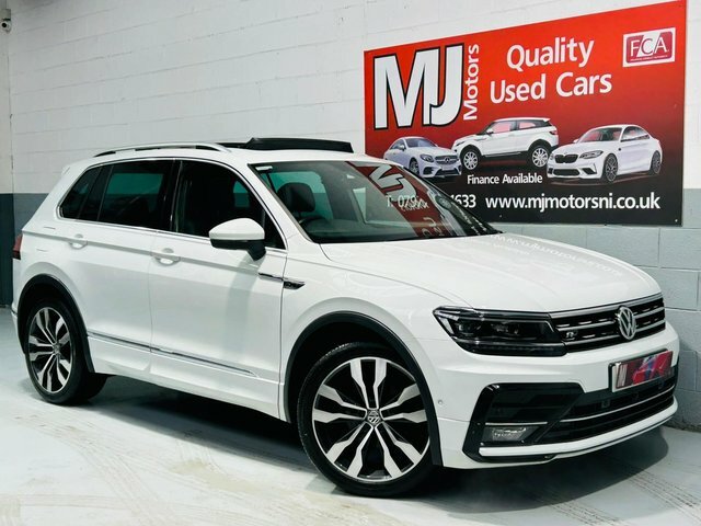 Volkswagen Tiguan Tdi R-line Tech Dsg VK19VTO White #3