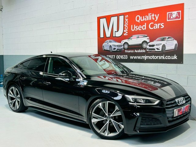 Audi A5 Tdi 40 S Line RF69HRE Black #3