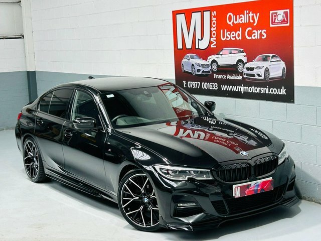 BMW 3 Series 320D Mht M Sport YE21VXT Black #2