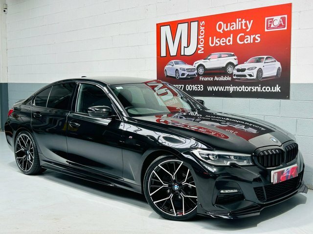 BMW 3 Series 320D Mht M Sport YE21VXT Black #3