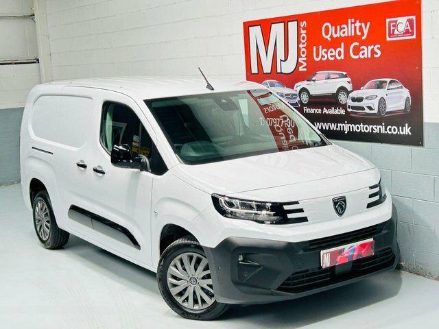 Peugeot Partner Bluehdi 950 Asphalt Long White #2