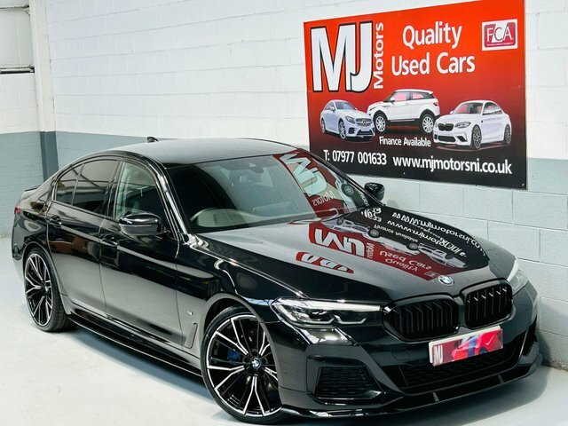 BMW 5 Series 530D Mht M Sport Black #2