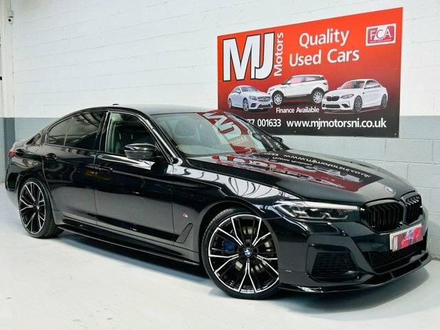 BMW 5 Series 530D Mht M Sport Black #3
