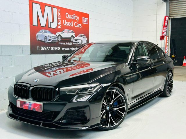 BMW 5 Series 530D Mht M Sport Black #6