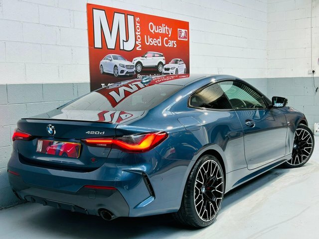 BMW 4 Series 420D Mht M Sport Blue #3
