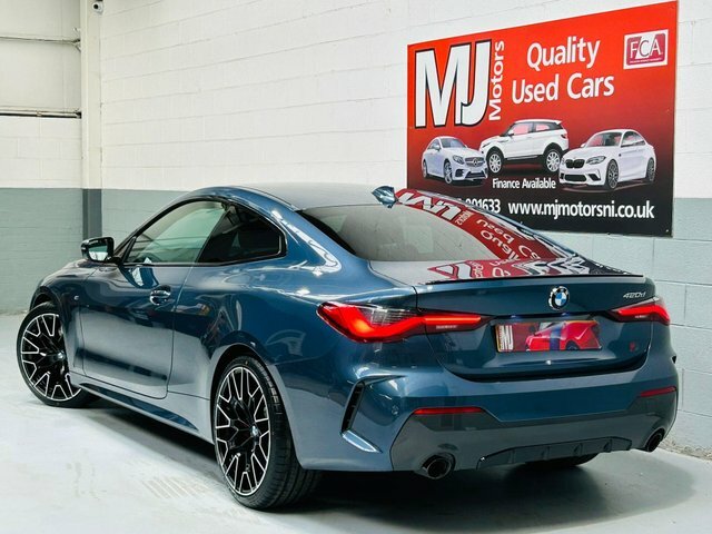 BMW 4 Series 420D Mht M Sport Blue #6