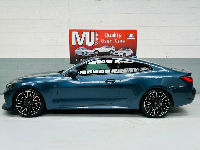 BMW 4 Series 420D Mht M Sport Blue #5