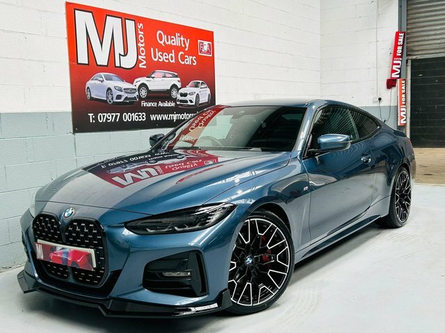 BMW 4 Series 420D Mht M Sport Blue #4