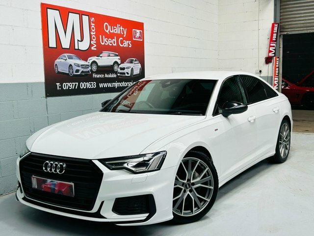 Audi A6 Saloon Tdi 40 Black Edition NU69SXR White #6