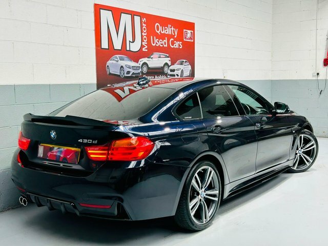 BMW 4 Series Gran Coupe 430D M Sport SIG6185 Black #5