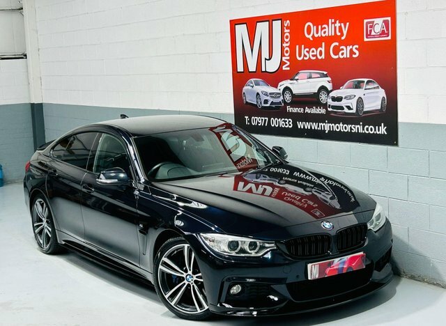BMW 4 Series Gran Coupe 430D M Sport SIG6185 Black #2