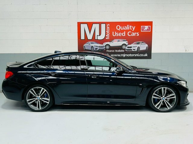 BMW 4 Series Gran Coupe 430D M Sport SIG6185 Black #4