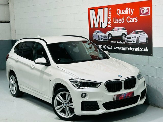 BMW X1 20D M Sport AYZ9067 White #2