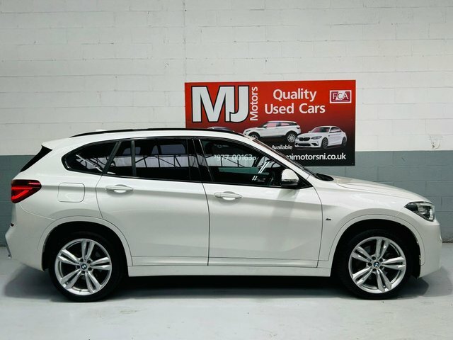BMW X1 20D M Sport AYZ9067 White #4