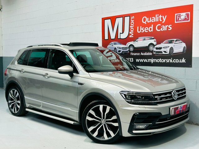 Volkswagen Tiguan Tdi R-line 4Motion Euro LXZ7287 Silver #3