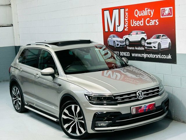 Volkswagen Tiguan Tdi R-line 4Motion Euro LXZ7287 Silver #2