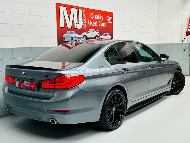 BMW 5 Series 520D Se Euro NRZ8234 Blue #5