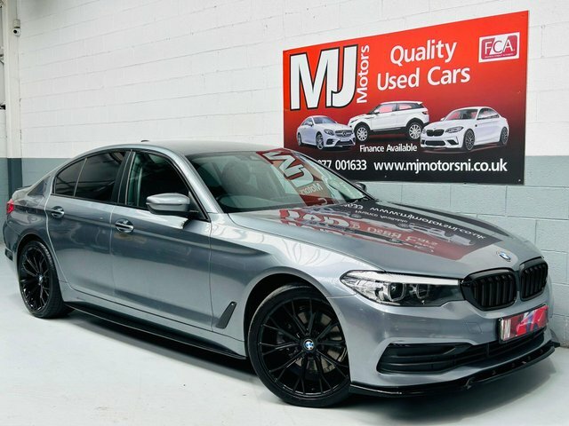 BMW 5 Series 520D Se Euro NRZ8234 Blue #3