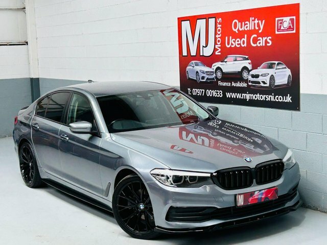 BMW 5 Series 520D Se Euro NRZ8234 Blue #2