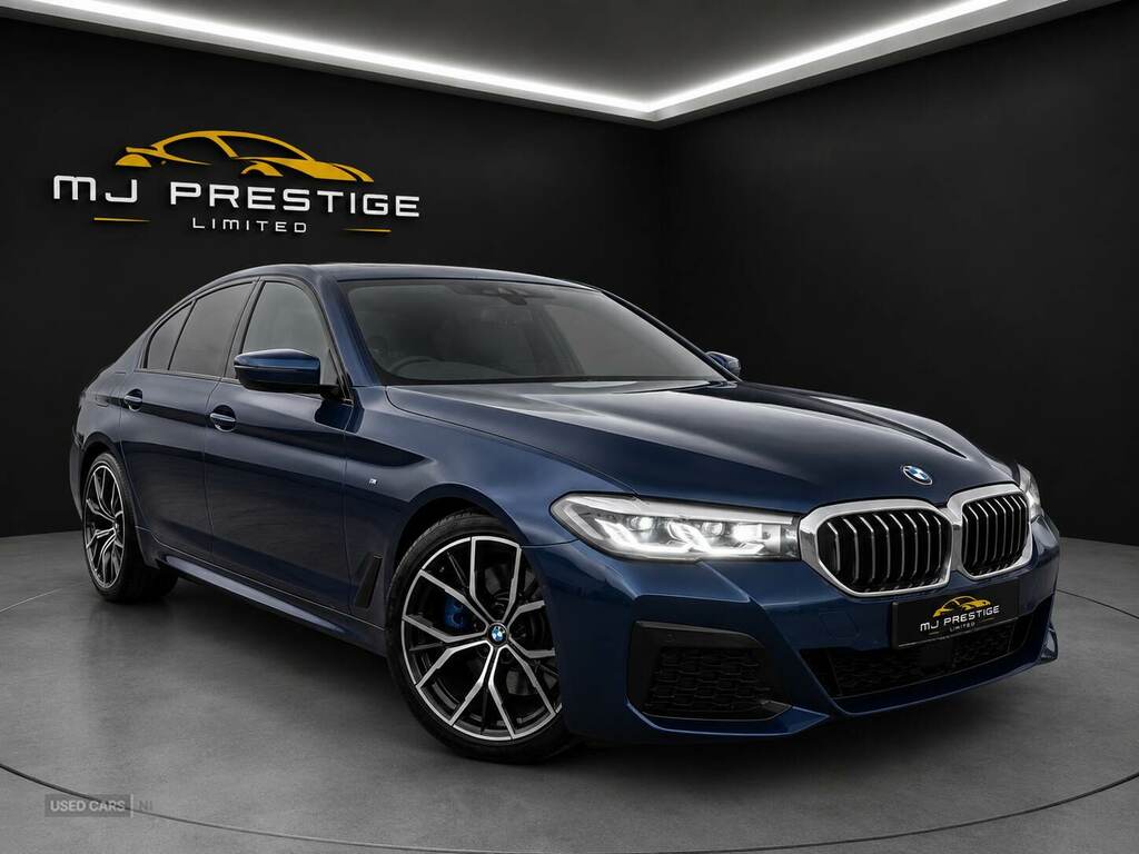 BMW 5 Series 520D Mht M Sport Step Blue