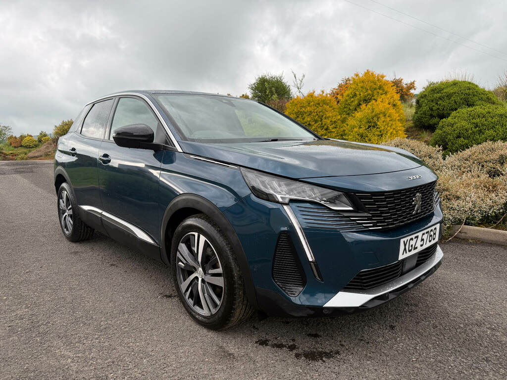 Peugeot 3008 1.5 Bluehdi Allure Eat8 XGZ5768 Blue #3