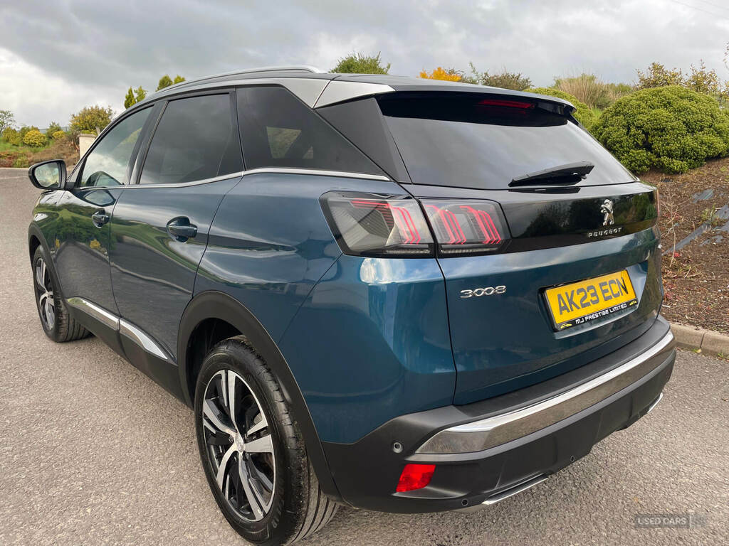 Peugeot 3008 1.5 Bluehdi Gt Eat8 AK23ECN Blue #4