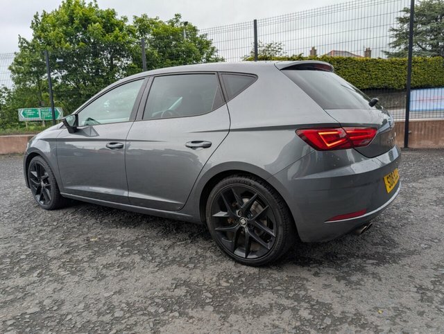 Seat Leon 2.0 Tdi Fr Technology Hatchback SD18RJJ Grey #6