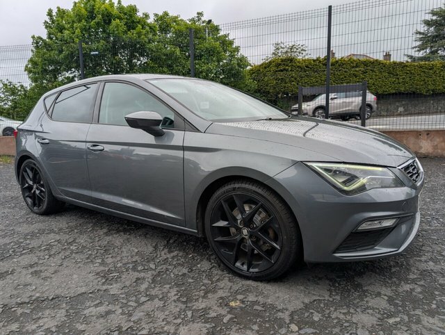 Seat Leon 2.0 Tdi Fr Technology Hatchback SD18RJJ Grey #2