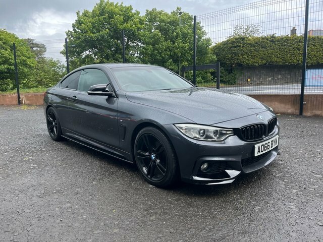 BMW 4 Series Gran Coupe 2.0 420D M Sport Coupe Euro 6 S S AO66BYW Grey #2