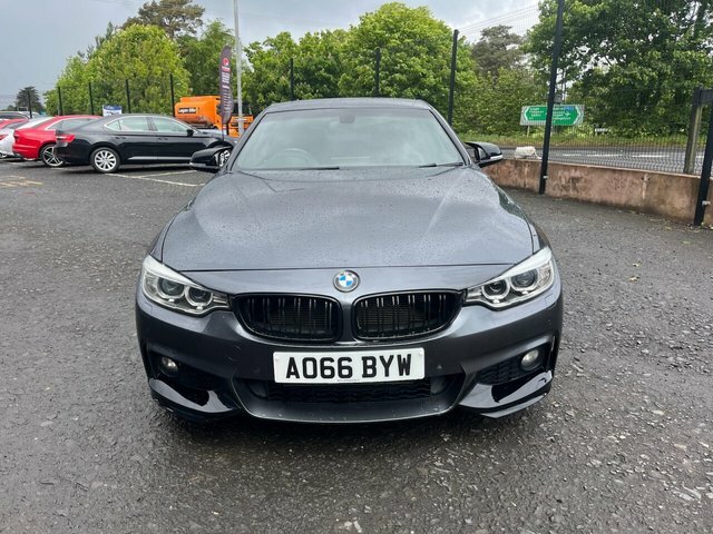 BMW 4 Series Gran Coupe 2.0 420D M Sport Coupe Euro 6 S S AO66BYW Grey #3