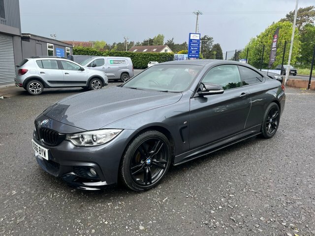 BMW 4 Series Gran Coupe 2.0 420D M Sport Coupe Euro 6 S S AO66BYW Grey #4