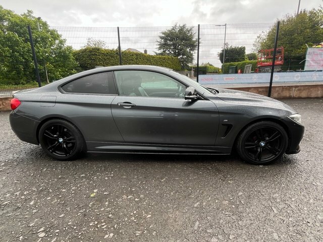 BMW 4 Series Gran Coupe 2.0 420D M Sport Coupe Euro 6 S S AO66BYW Grey #6