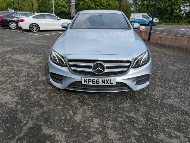 Mercedes-Benz E Class 2.0 E220d Amg Line Saloon G-tronic Eur KP66MXL Silver #3