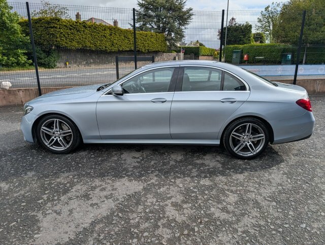 Mercedes-Benz E Class 2.0 E220d Amg Line Saloon G-tronic Eur KP66MXL Silver #5