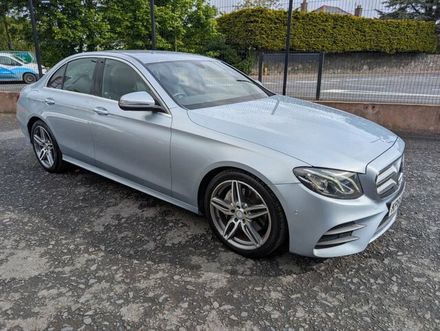 Mercedes-Benz E Class 2.0 E220d Amg Line Saloon G-tronic Eur KP66MXL Silver #2