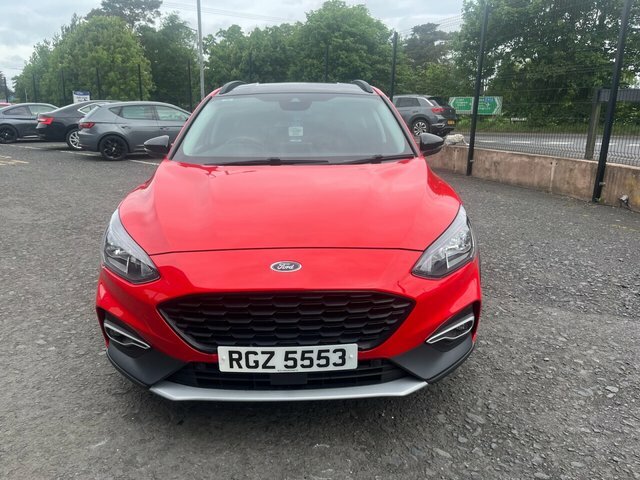 Ford Focus 1.5 Ecoblue Active Hatchback Eur RGZ5553 Red #3