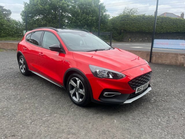 Ford Focus 1.5 Ecoblue Active Hatchback Eur RGZ5553 Red #2